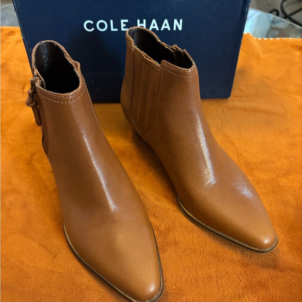 Cole Haan Women's Brown Hadlyn Bootie